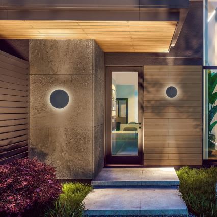 Rabalux - LED Outdoor wall light 15W/230V 2700/4000/6500K IP65 grey