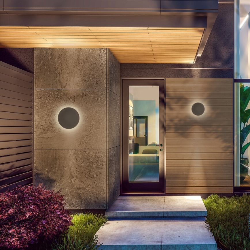 Rabalux - LED Outdoor wall light 15W/230V 2700/4000/6500K IP65 brown