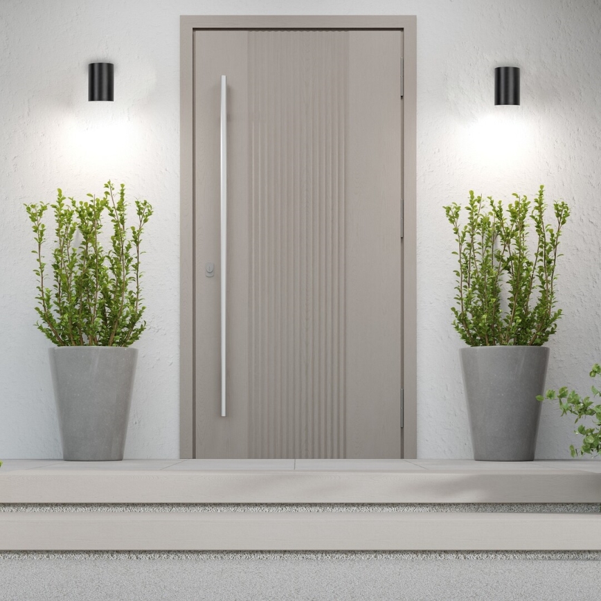 Rabalux - LED Outdoor wall light LED/9W/230V 2700/4000/6500K IP65 black