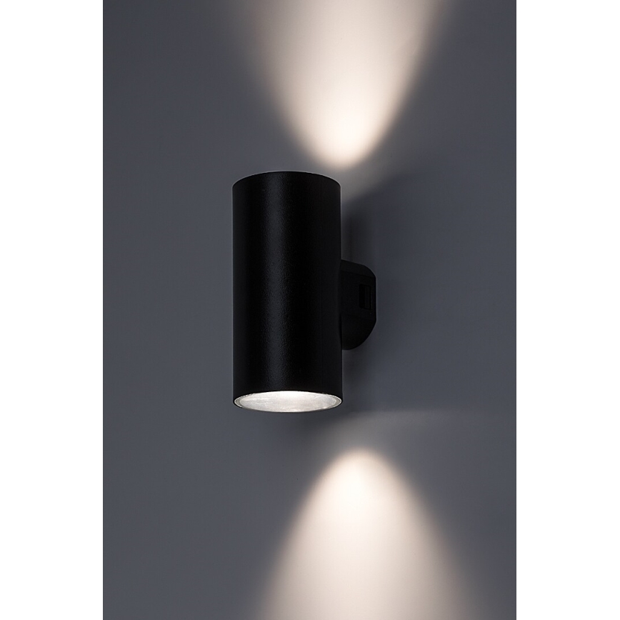 Rabalux - LED Outdoor wall light LED/18W/230V 2700/4000/6500K IP65 black