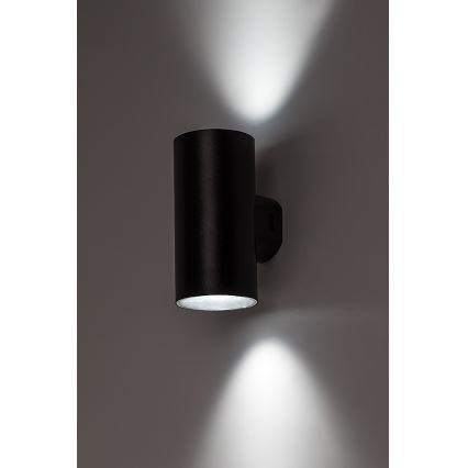 Rabalux - LED Outdoor wall light LED/18W/230V 2700/4000/6500K IP65 black