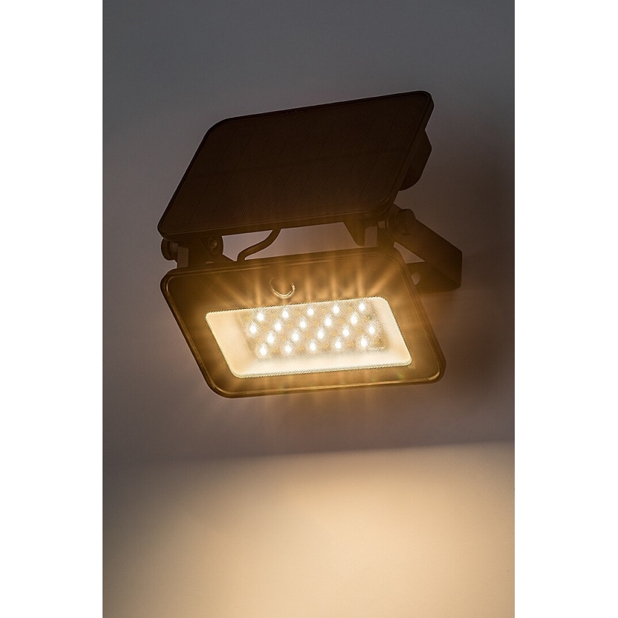 Rabalux - LED Solar floodlight with a sensor LED/6W/3,7V 3000/4000/6500K IP65