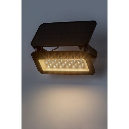 Rabalux - LED Solar floodlight with a sensor LED/8W/3,7V 3000/4000/6500K IP65 2600 mAh