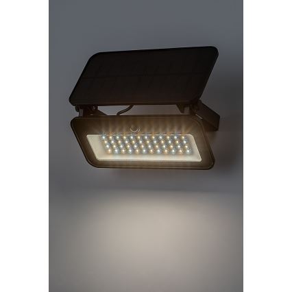 Rabalux - LED Solar floodlight with a sensor LED/8W/3,7V 3000/4000/6500K IP65 2600 mAh
