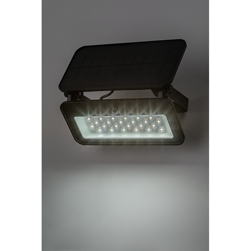 Rabalux - LED Solar floodlight with a sensor LED/8W/3,7V 3000/4000/6500K IP65 2600 mAh