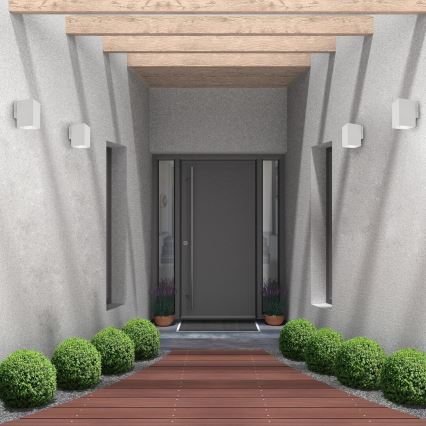 Rabalux - LED Outdoor wall light LED/9W/230V 2700/4000/6500K IP65 white