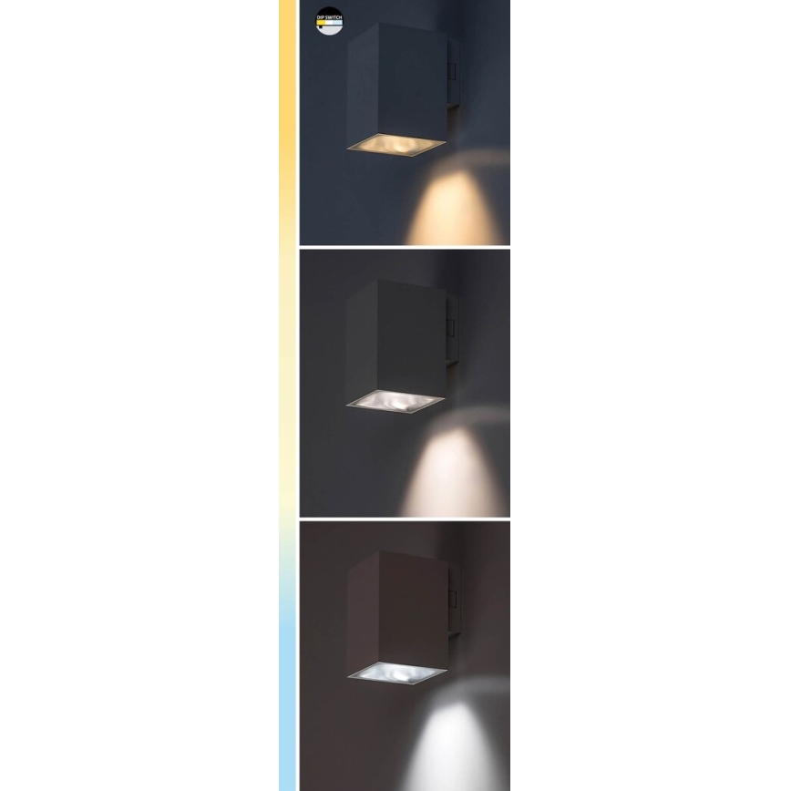 Rabalux - LED Outdoor wall light LED/18W/230V 2700/4000/6500K IP65 white