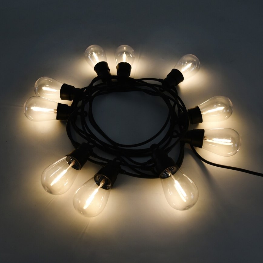 Rabalux - LED Solar chain LED/3,6W/3,7V 6,5 m 1200mAh IP44