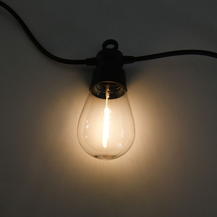 Rabalux - LED Solar chain LED/3,6W/3,7V 6,5 m 1200mAh IP44