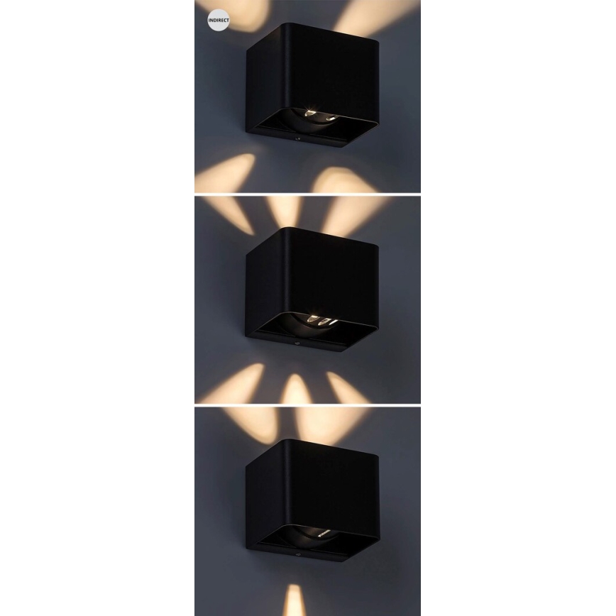 Rabalux - LED Outdoor wall light LED/10W/230V IP54 black