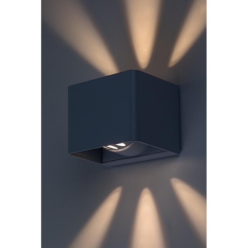 Rabalux - LED Outdoor wall light LED/10W/230V IP54 grey