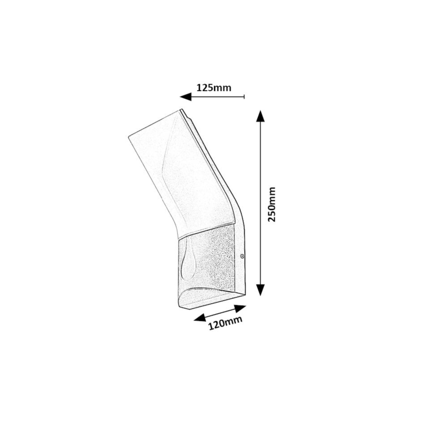 Rabalux - LED Outdoor wall light LED/10W/230V IP54