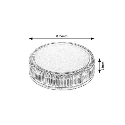 Rabalux - LED Solar light LED/0,3W/1,2V 800mAh IP65