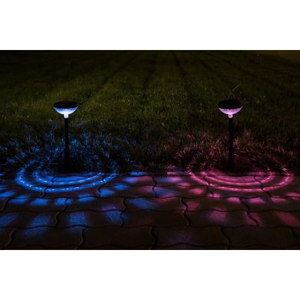 Rabalux - LED RGB Solar light LED/0,1W/1,2V 600mAh IP44