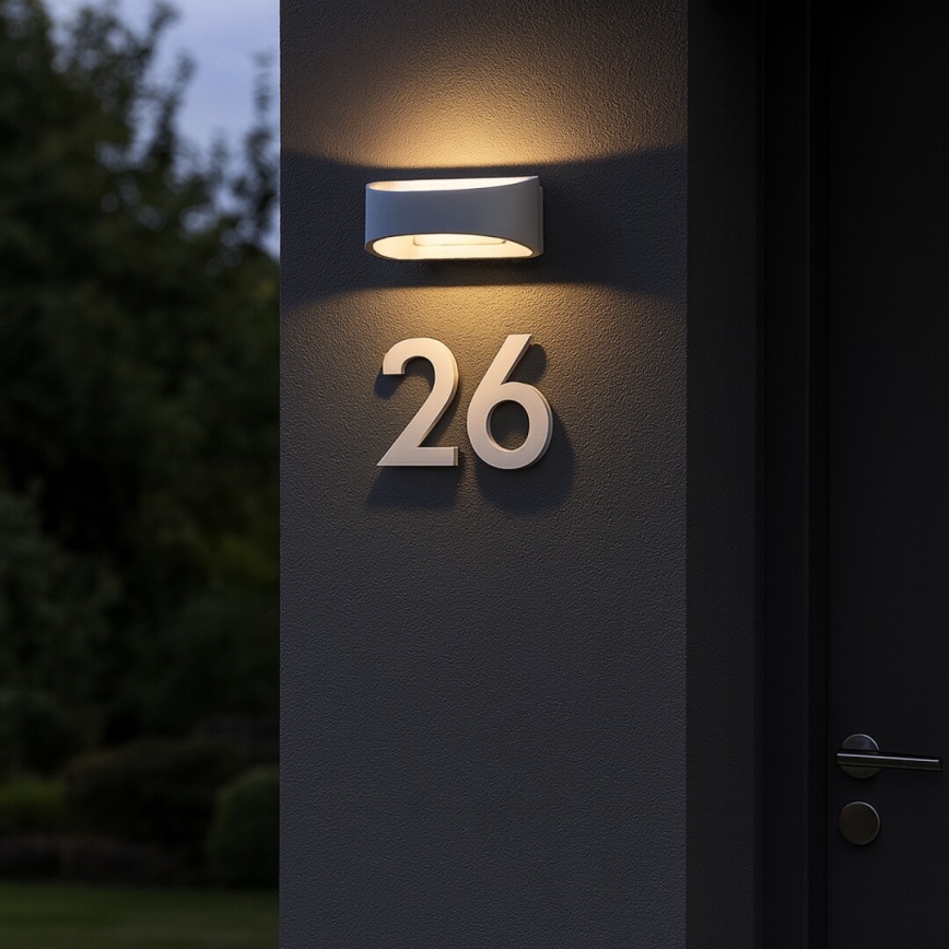 Rabalux - LED Outdoor Wall Light LED/9W/230V IP54 White