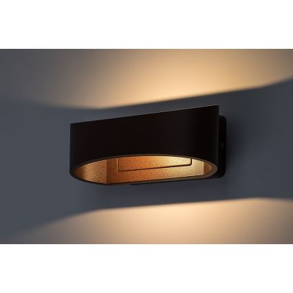 Rabalux - LED Outdoor Wall Light, 9W, 230V, IP54, Brown