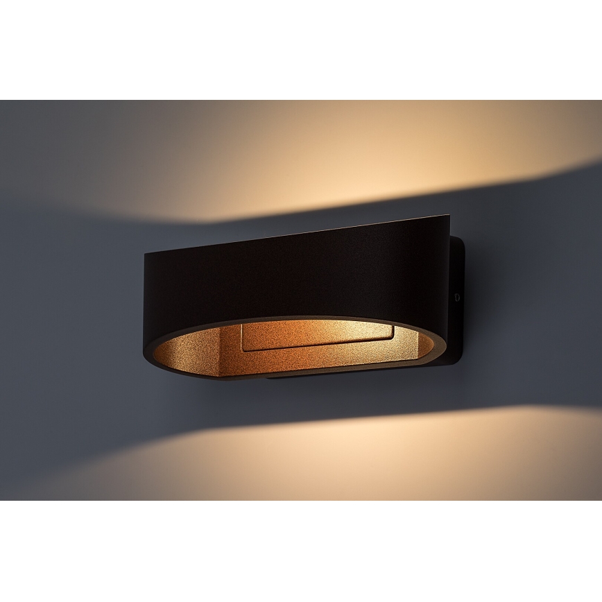 Rabalux - LED Outdoor Wall Light, 9W, 230V, IP54, Brown