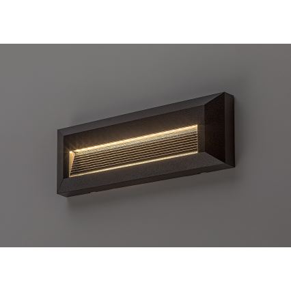 Rabalux - LED Outdoor Wall Light, 6W, 230V, IP65, Black