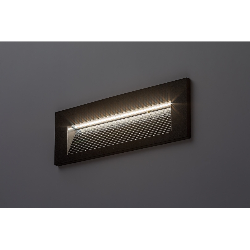 Rabalux - LED Outdoor Wall Light LED/6W/230V IP65 black