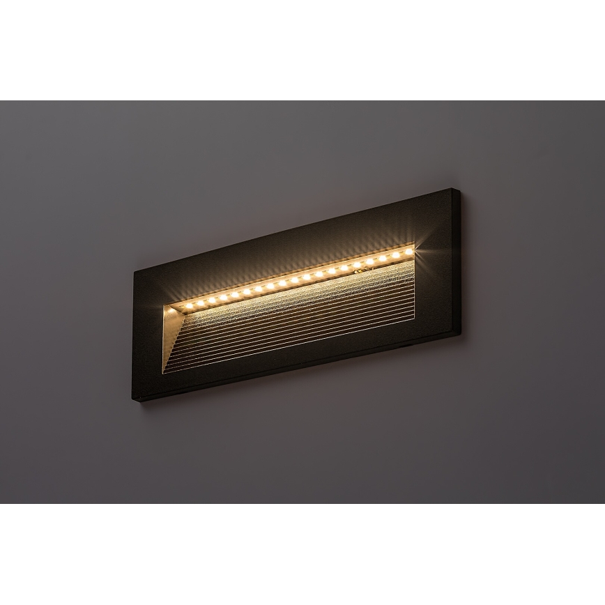 Rabalux - LED Outdoor Wall Light LED/6W/230V IP65 black