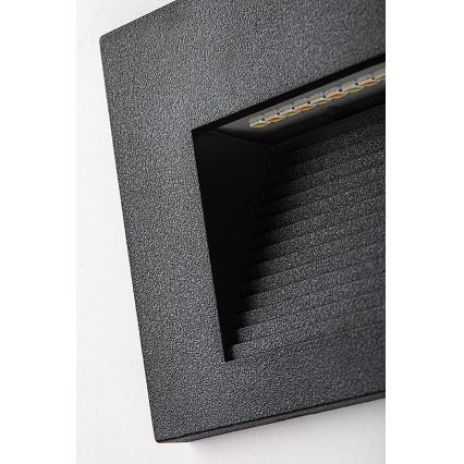 Rabalux - LED Outdoor Wall Light LED/6W/230V IP65 black