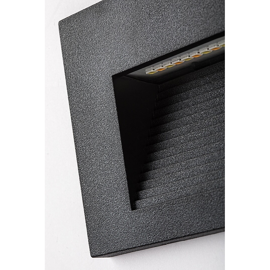 Rabalux - LED Outdoor Wall Light LED/6W/230V IP65 black