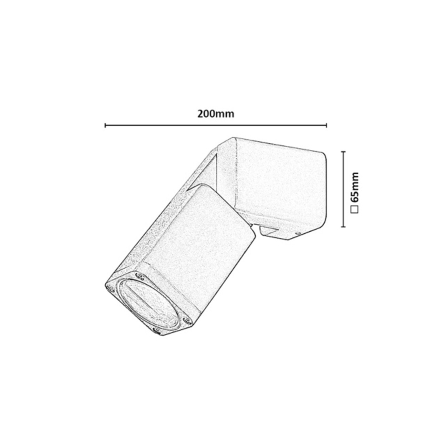 Rabalux - Outdoor wall light 1xGU10/15W/230V IP65