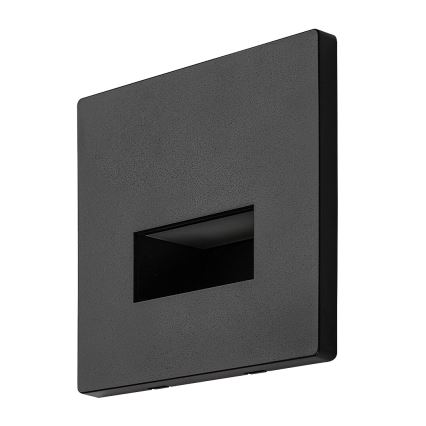 Rabalux - LED Staircase Light LED/1W/230V 3000/4500/6500K Black