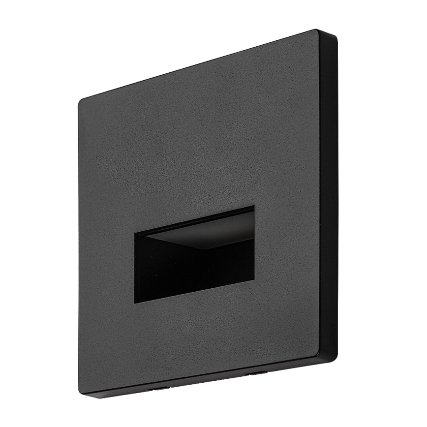 Rabalux - LED Staircase Light LED/1W/230V 3000/4500/6500K Black