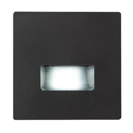 Rabalux - LED Staircase Light LED/1W/230V 3000/4500/6500K Black
