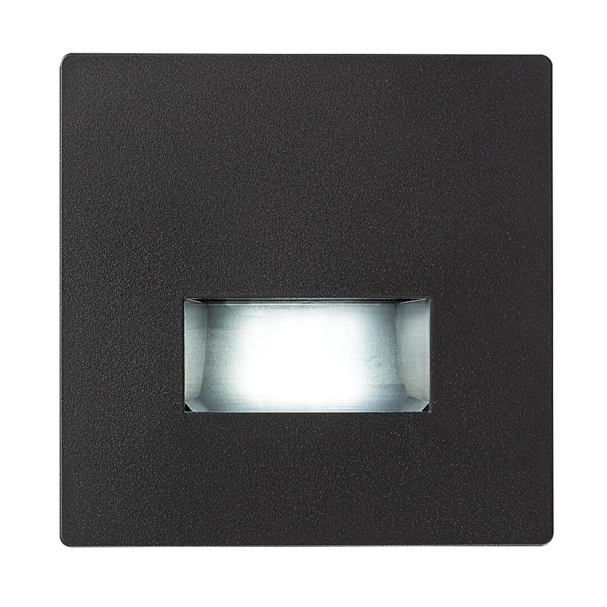 Rabalux - LED Staircase Light LED/1W/230V 3000/4500/6500K Black