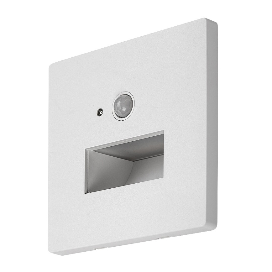 Rabalux - LED staircase light with motion and dusk sensor LED/1W/230V 3000/4500/6500K white