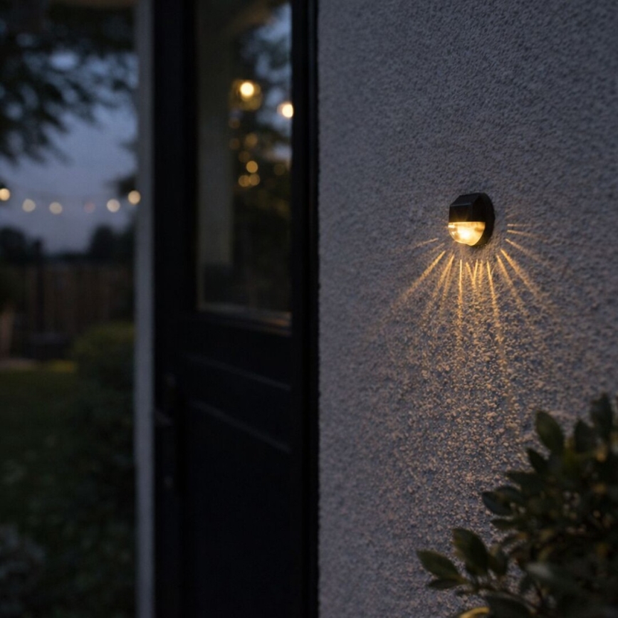 Rabalux - Set of 2 LED Solar Wall Lights LED/0,06W/1,2V 300 mAh IP44