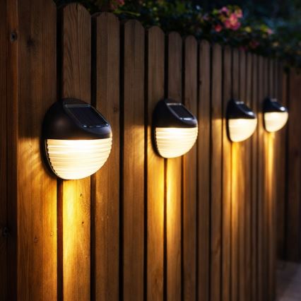 Rabalux - Set of 2 LED Solar Wall Lights LED/0,06W/1,2V 300 mAh IP44