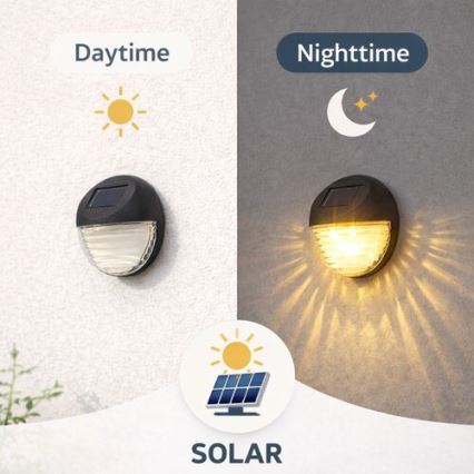 Rabalux - Set of 2 LED Solar Wall Lights LED/0,06W/1,2V 300 mAh IP44