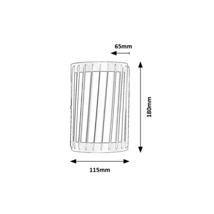 Rabalux - LED Outdoor Wall Light LED/6W/230V IP54