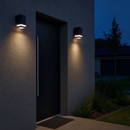 Rabalux - LED Outdoor Wall Light LED/9W/230V IP65 Anthracite
