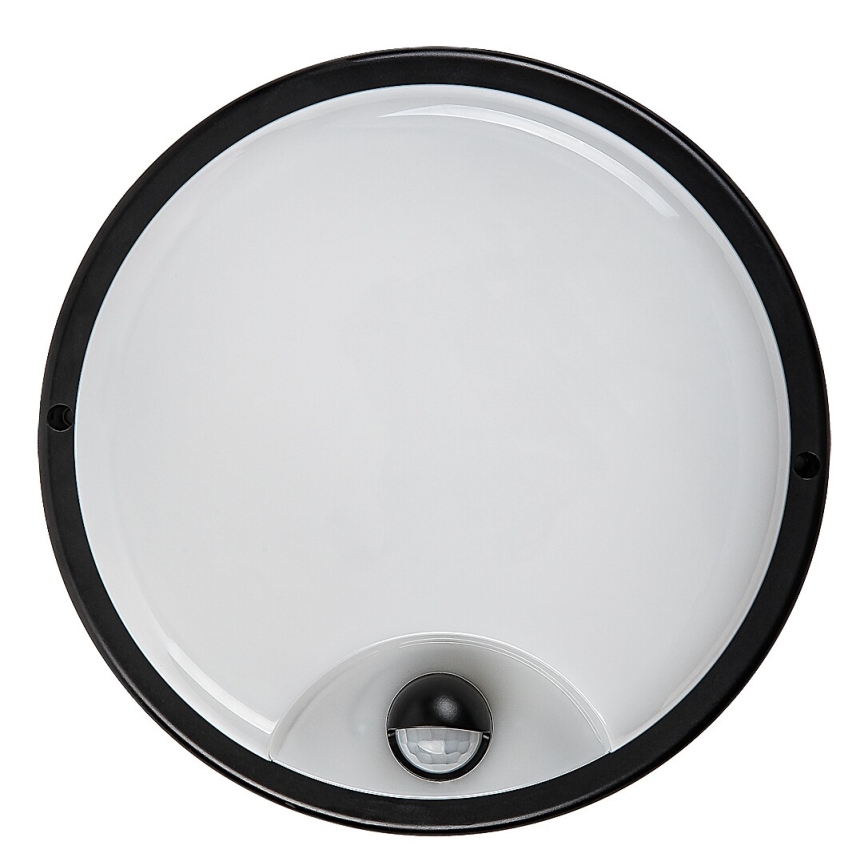 Rabalux - LED Outdoor Wall Light with Sensor, LED/18W/230V, IP65, Black