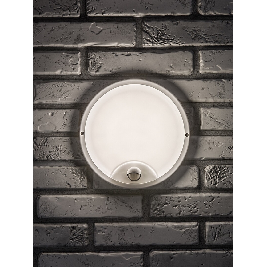 Rabalux - LED Outdoor Wall Light with Sensor LED/18W/230V IP65 White