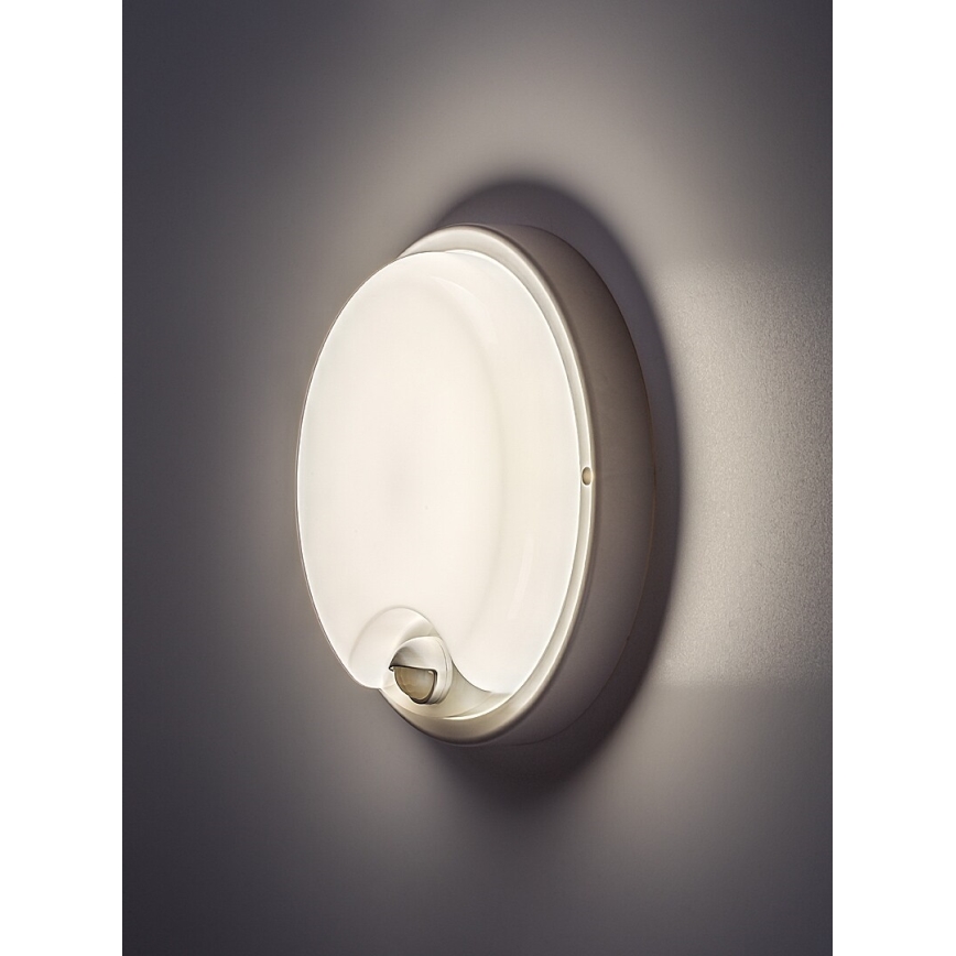 Rabalux - LED Outdoor Wall Light with Sensor LED/18W/230V IP65 White