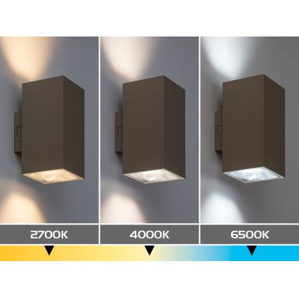 Rabalux - LED Outdoor Wall Light LED/18W/230V 2700/4000/6500K IP65