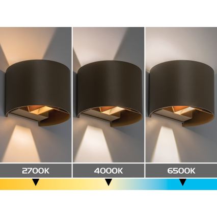 Rabalux - LED Outdoor Wall Light LED/5W/230V 2700/4000/6500K IP54 beige