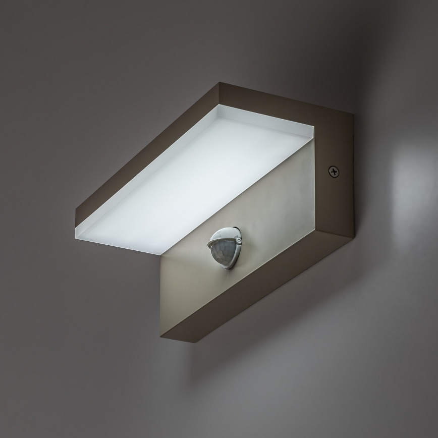 Rabalux - LED outdoor wall light with sensor LED/9W/230V IP54 beige