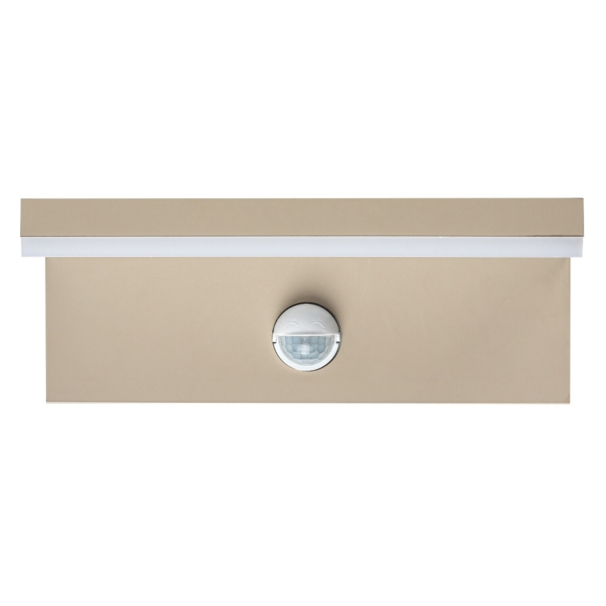 Rabalux - LED outdoor wall light with sensor LED/9W/230V IP54 beige