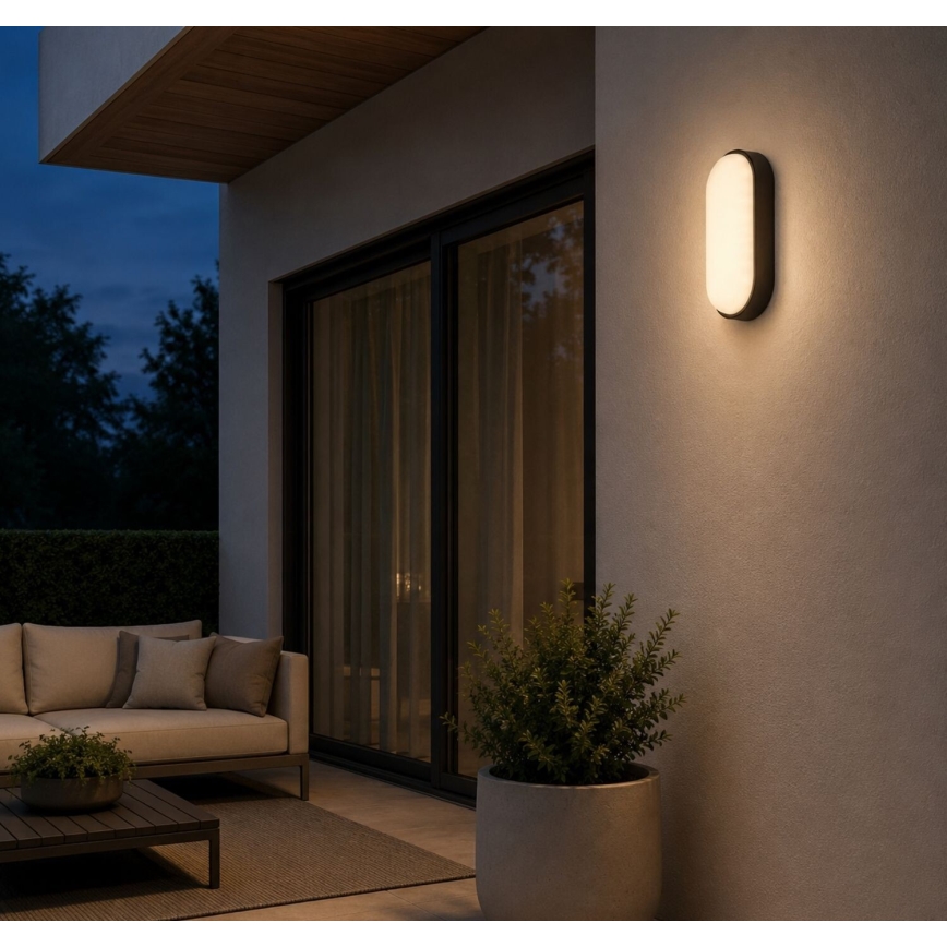Rabalux - LED Outdoor Wall Light LED/14W/230V IP54 black