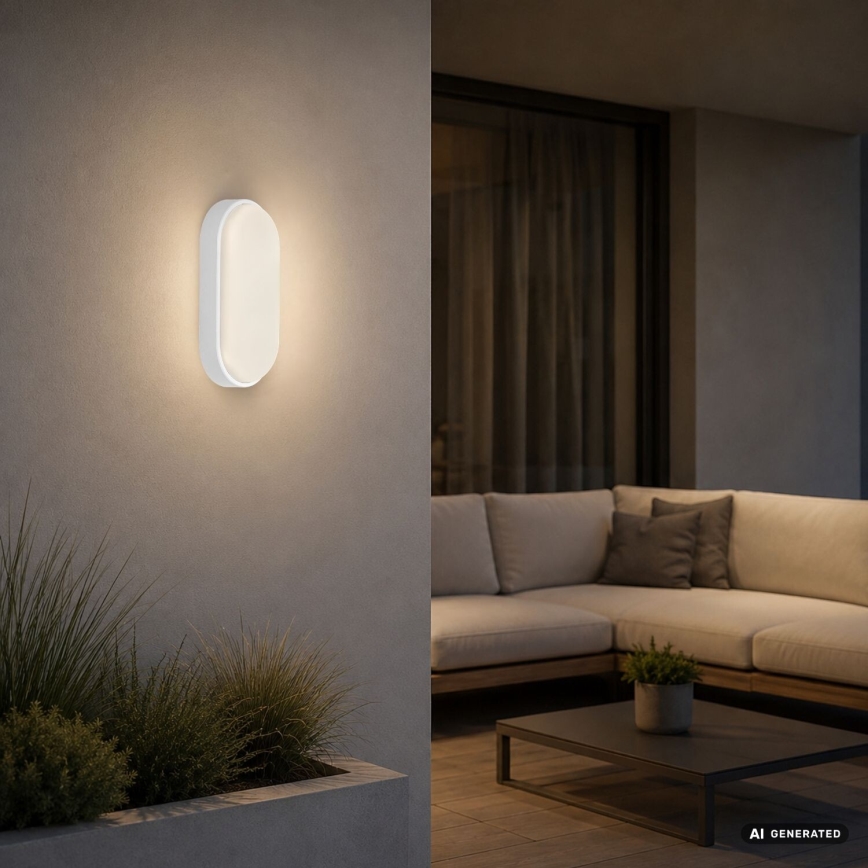 Rabalux - LED outdoor wall light LED/14W/230V IP54 white