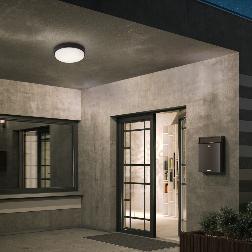 Rabalux - LED Outdoor ceiling light LED/14W/230V IP54 black