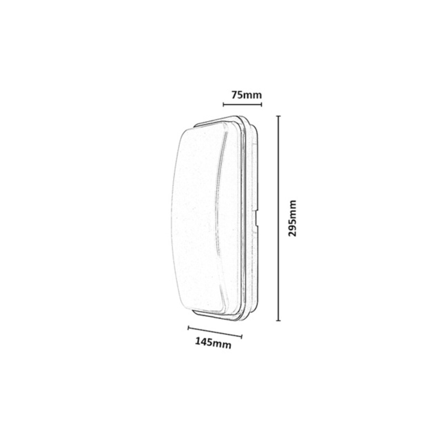 Rabalux - Outdoor wall light LED/20W/230V 4000K IP65