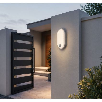 Rabalux - LED Outdoor Ceiling Light with Sensor LED/15W/230V IP65 White