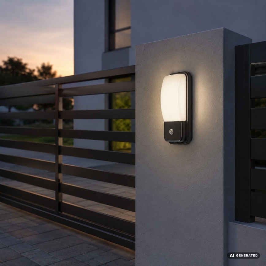Rabalux - LED Outdoor Wall Light with Motion Sensor LED/20W/230V IP65